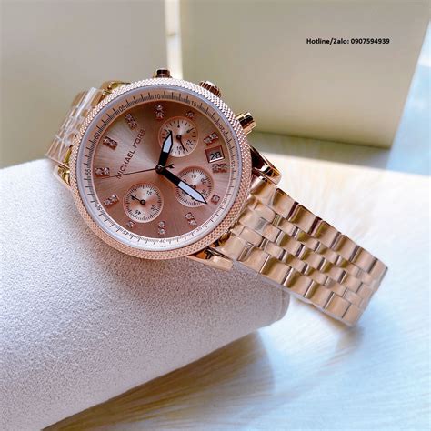 đồng hồ michael kors nữ vàng|michael kors đồng hồ nữ.